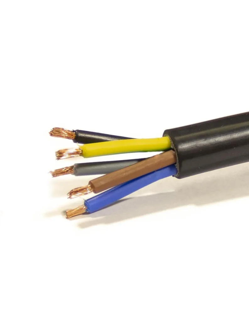 کابل افشان 5 در دو و نیم سیمیا